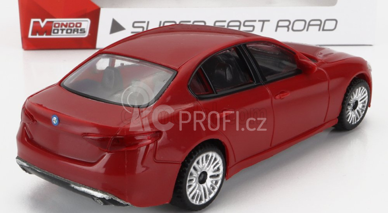 Mondomotors Alfa romeo Giulia 2015 1:43 Red