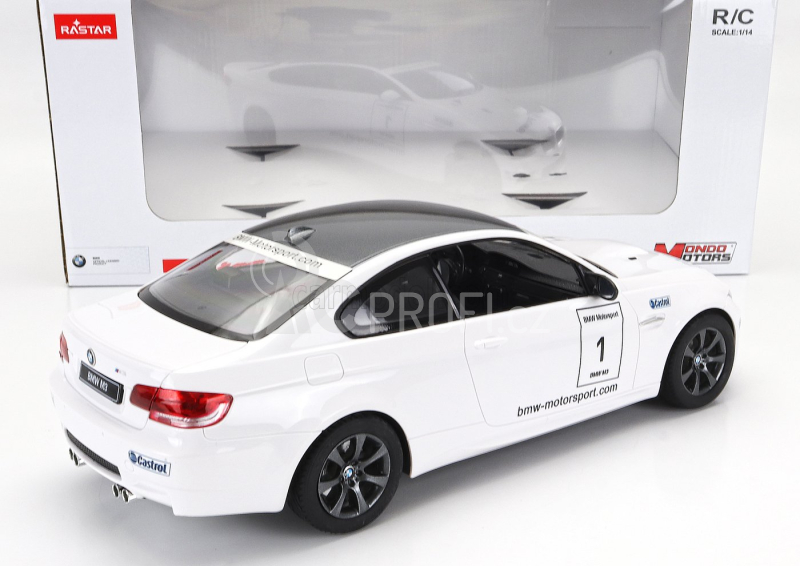 Mondomotors BMW 3-series M3 Coupe (e46) N 1 Racing 2003 1:14 Bílá Černá
