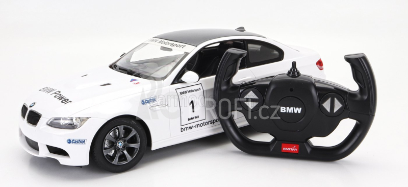 Mondomotors BMW 3-series M3 Coupe (e46) N 1 Racing 2003 1:14 Bílá Černá