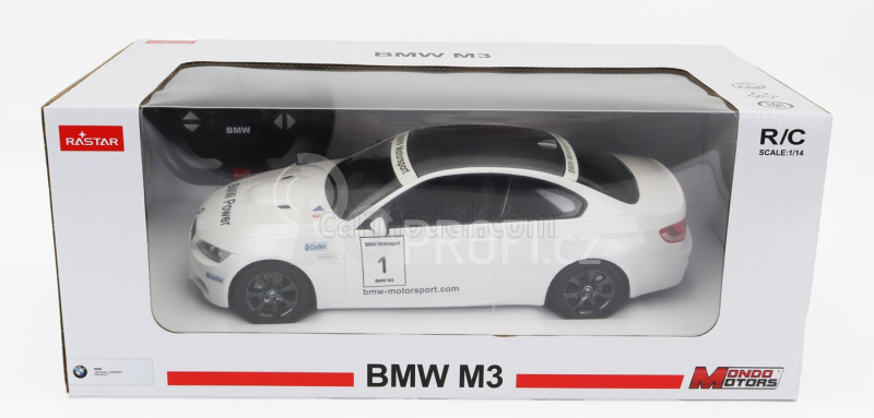 Mondomotors BMW 3-series M3 Coupe (e46) N 1 Racing 2003 1:14 Bílá Černá