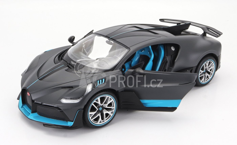 Mondomotors Bugatti Divo 2018 1:14 Šedá Světle Modrá