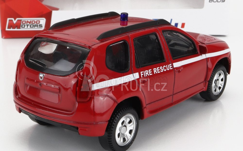Mondomotors Dacia Duster Fire Engine 2020 1:43 Červená Bílá