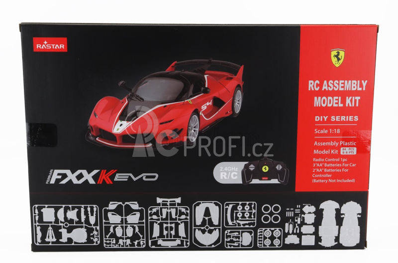Mondomotors Ferrari Fxx-k Evo N 54 Racing 2018 - Model-kit 1:18 Red