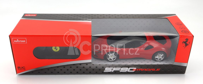 Mondomotors Ferrari Sf90 Stradale Hybrid 1000hp 2019 1:24 Red