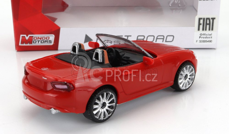 Mondomotors Fiat 124 Spider 2016 1:43 Red