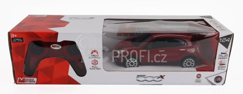 Mondomotors Fiat 500 X 2014 1:24 Red