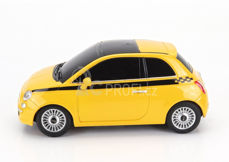 Mondomotors Fiat Nuova 500 2007 1:24 Žlutá