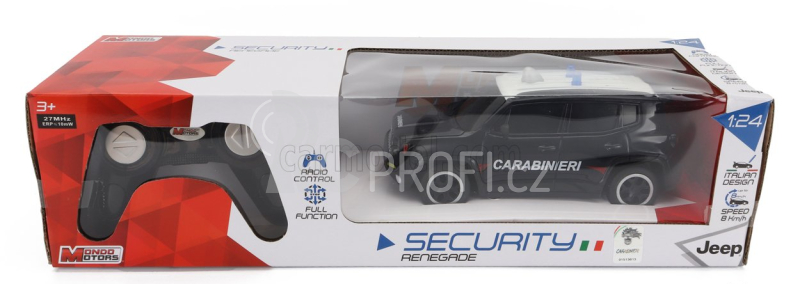 Mondomotors Jeep Renegade Carabinieri 2017 1:24 Blue