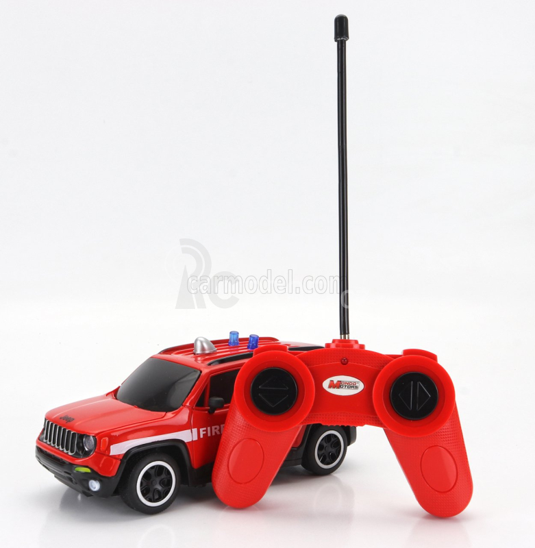 Mondomotors Jeep Renegade Fire Engine 2017 1:24 Červená Bílá