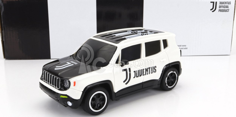 Mondomotors Jeep Renegade Football Club F.c. Juventus 2017 1:24 Bílá Černá