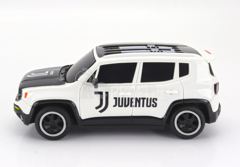 Mondomotors Jeep Renegade Football Club F.c. Juventus 2017 1:24 Bílá Černá