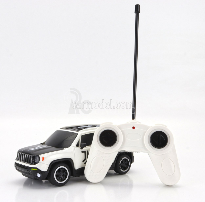 Mondomotors Jeep Renegade Football Club F.c. Juventus 2017 1:24 Bílá Černá