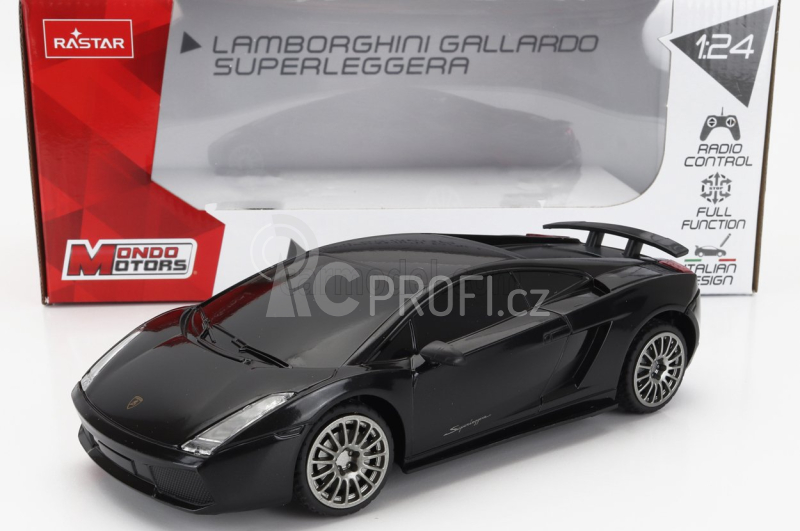 Mondomotors Lamborghini Gallardo Superleggera 2007 1:24 Black