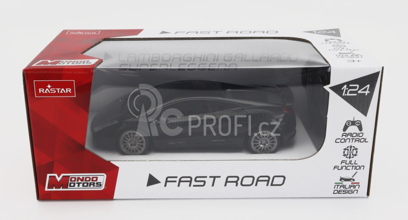 Mondomotors Lamborghini Gallardo Superleggera 2007 1:24 Black
