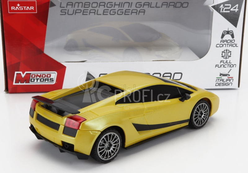 Mondomotors Lamborghini Gallardo Superleggera 2007 1:24 Žlutá