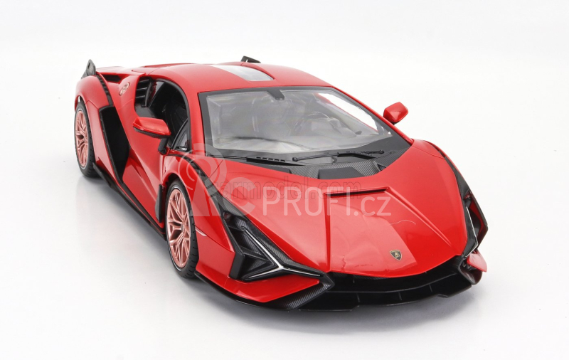 Mondomotors Lamborghini Sian Fkp 37 Hybrid 2020 1:14 Červená Černá