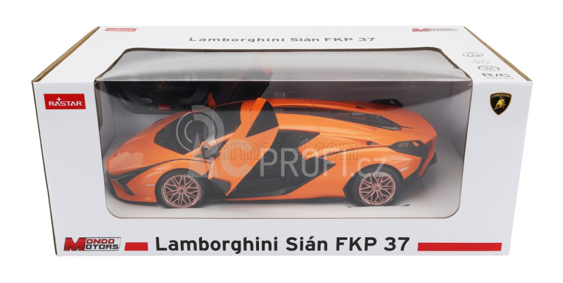 Mondomotors Lamborghini Sian Fkp 37 Hybrid 2020 1:14 Oranžová Černá