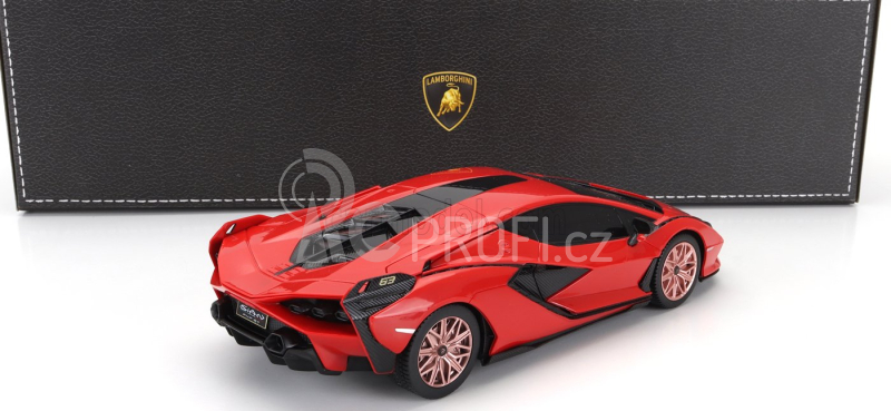 Mondomotors Lamborghini Sian Fkp 37 Hybrid 2020 1:24 Červená Černá