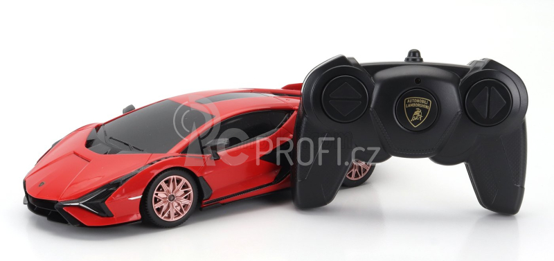 Mondomotors Lamborghini Sian Fkp 37 Hybrid 2020 1:24 Červená Černá
