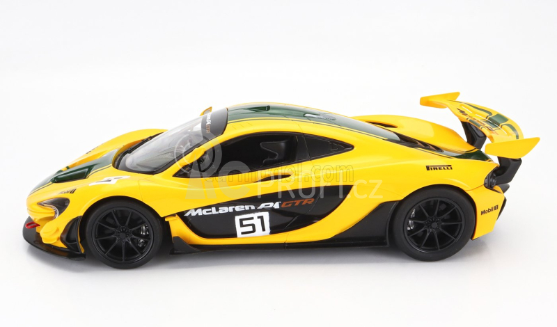 Mondomotors Mclaren P1 Gtr N 51 Concept Car 2015 1:14 Žlutá Zelená Černá