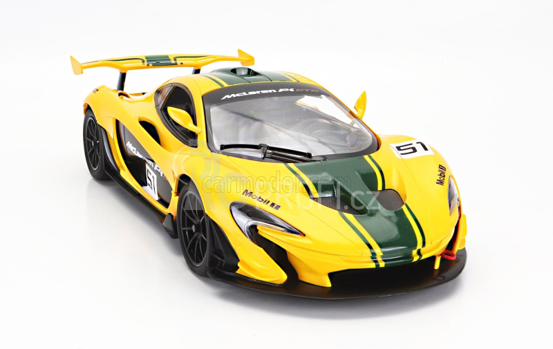 Mondomotors Mclaren P1 Gtr N 51 Concept Car 2015 1:14 Žlutá Zelená Černá