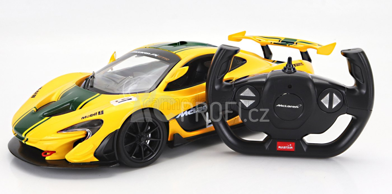 Mondomotors Mclaren P1 Gtr N 51 Concept Car 2015 1:14 Žlutá Zelená Černá