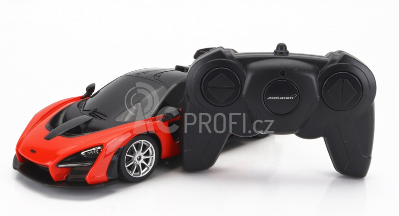 Mondomotors Mclaren Senna 2018 1:24 Oranžová Černá