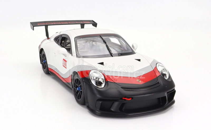 Mondomotors Porsche 911 991 Gt3 Cup N 911 Coupe 2019 1:14 Bílá Červená Šedá