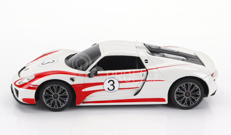 Mondomotors Porsche 918 Spider Salzburg Racing Design N 3 Weissachpackage 2013 1:24 Bílá