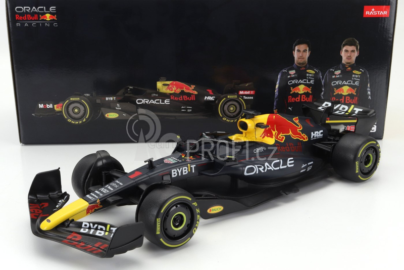 Mondomotors Red bull F1  Rb18 Team Oracle Red Bull Racing N 1 World Champion Season 2022 Max Verstappen 1:18 Matná Modrá Žlutá Červená