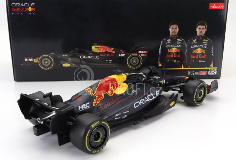 Mondomotors Red bull F1  Rb18 Team Oracle Red Bull Racing N 1 World Champion Season 2022 Max Verstappen 1:18 Matná Modrá Žlutá Červená