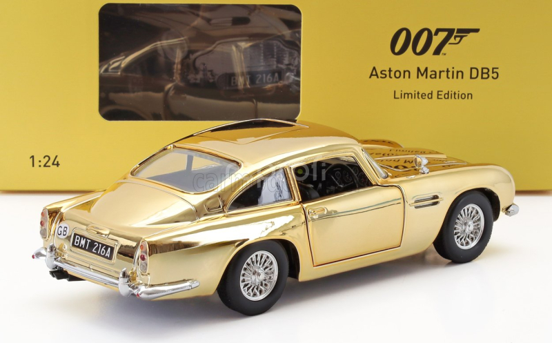 Motor-max Aston martin Db5 1965 - 007 James Bond - Goldfinger 1964 1:24 Gold