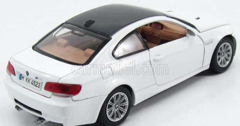 Motor-max BMW 3-series M3 Coupe 2007 1:24 Bílá