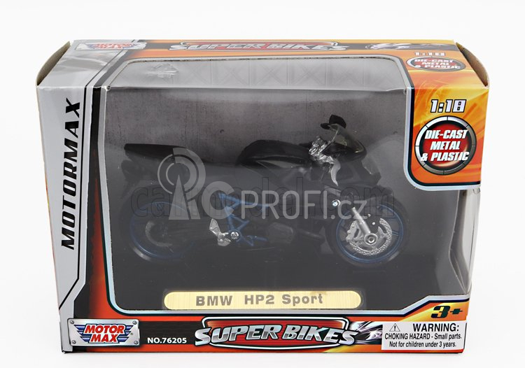 Motor-max BMW Hp2 Sport 2008 1:18 Black