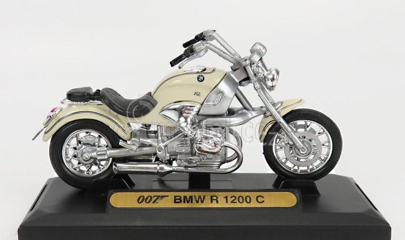 Motor-max BMW R1200c 1997 - 007 James Bond - Tomorrow Never Dies - Il Domani Non Muore Mai 1:18 Cream