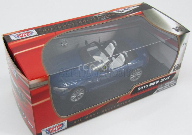 Motor-max BMW Z4 Spider 2010 1:24 Blue Met