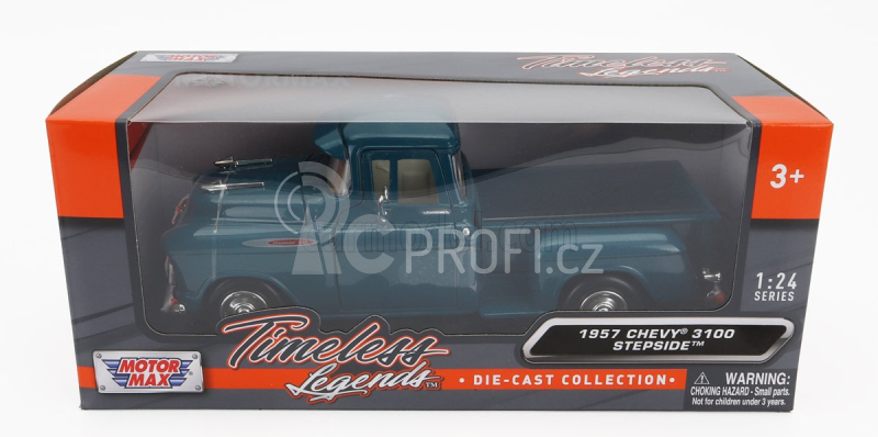 Motor-max Chevrolet 3100 Pick-up 1957 1:24 Zelená