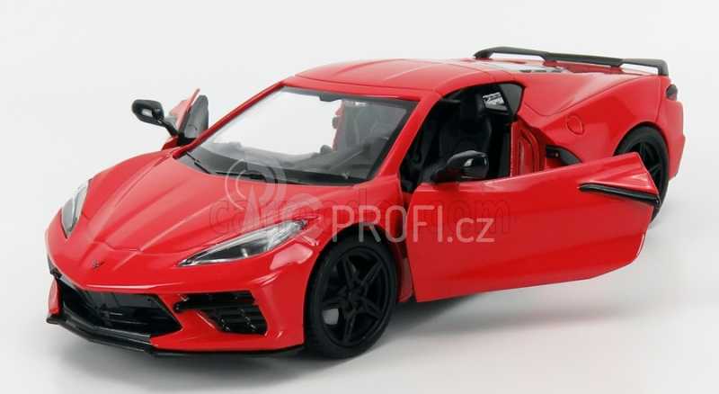 Motor-max Chevrolet Corvette C8 Coupe 2020 1:24 Red