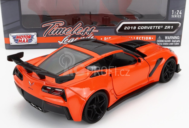 Motor-max Chevrolet Corvette Zr1 2019 1:24 Orange