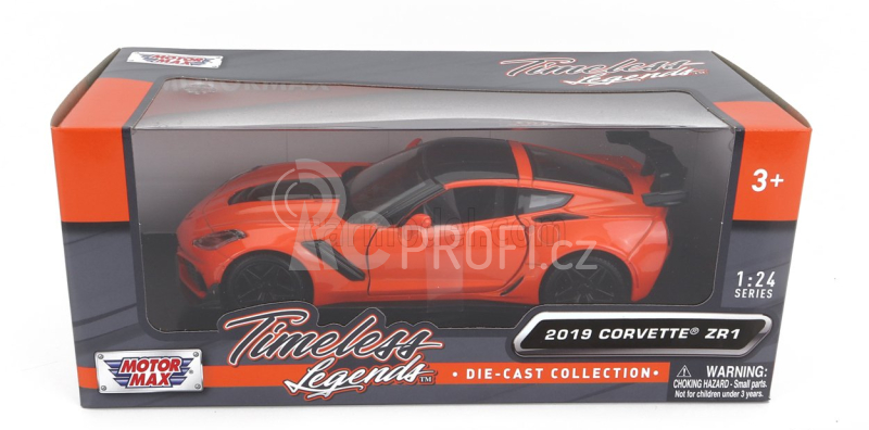 Motor-max Chevrolet Corvette Zr1 2019 1:24 Orange