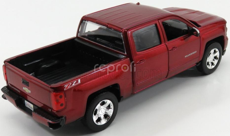 Motor-max Chevrolet Silverado 1500 Lt-z71 Crew Cab Pick-up 2017 1:27 Red Met