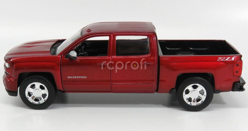 Motor-max Chevrolet Silverado 1500 Lt-z71 Crew Cab Pick-up 2017 1:27 Red Met