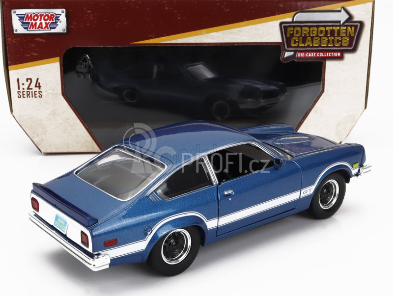 Motor-max Chevrolet Vega Gt Coupe 1974 1:24 Blue