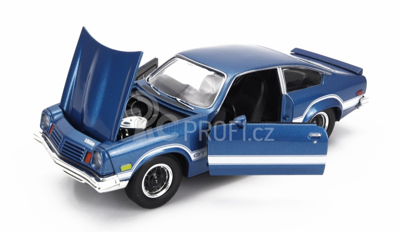 Motor-max Chevrolet Vega Gt Coupe 1974 1:24 Blue