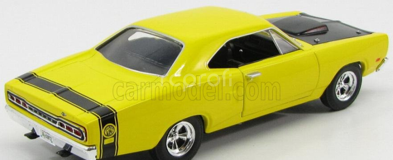 Motor-max Dodge Coronet Coupe 2-door Six Pack 1969 - Super Bee 1:24 Žlutá