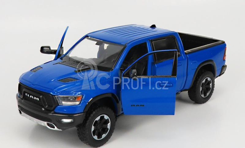 Motor-max Dodge Ram 1500 Double Cab Pick-up 2019 1:24 Blue