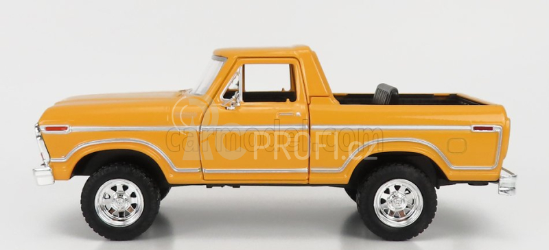Motor-max Ford usa Bronco Hard-top Open 1978 1:24 Žlutá