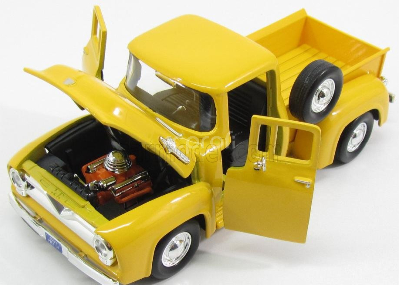 Motor-max Ford usa F-100 Pick-up 1955 1:24 Žlutá