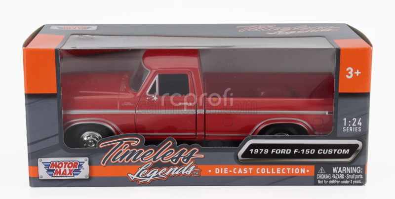 Motor-max Ford usa F-150 Pick-up Custom 1979 1:24 Red