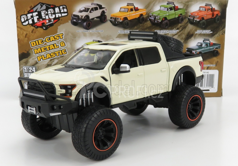 Motor-max Ford usa F-150 Raptor Pick-up Offroad 2017 1:27 Beige
